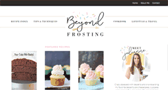 Desktop Screenshot of beyondfrosting.com